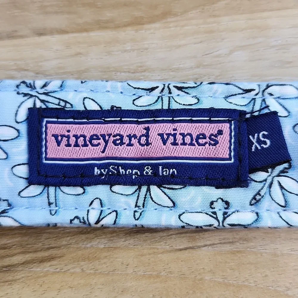 🔹️Vineyard Vines Blue Dragonfly Belt XSmall